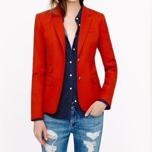 🌹J Crew Red Blazer 🌹Size 4